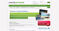 Desktop Screenshot of expatandoffshore.com